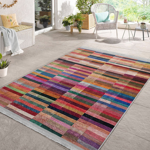 Hillkar Global Tappeto Halidik Deluxe-11219 Multicolore