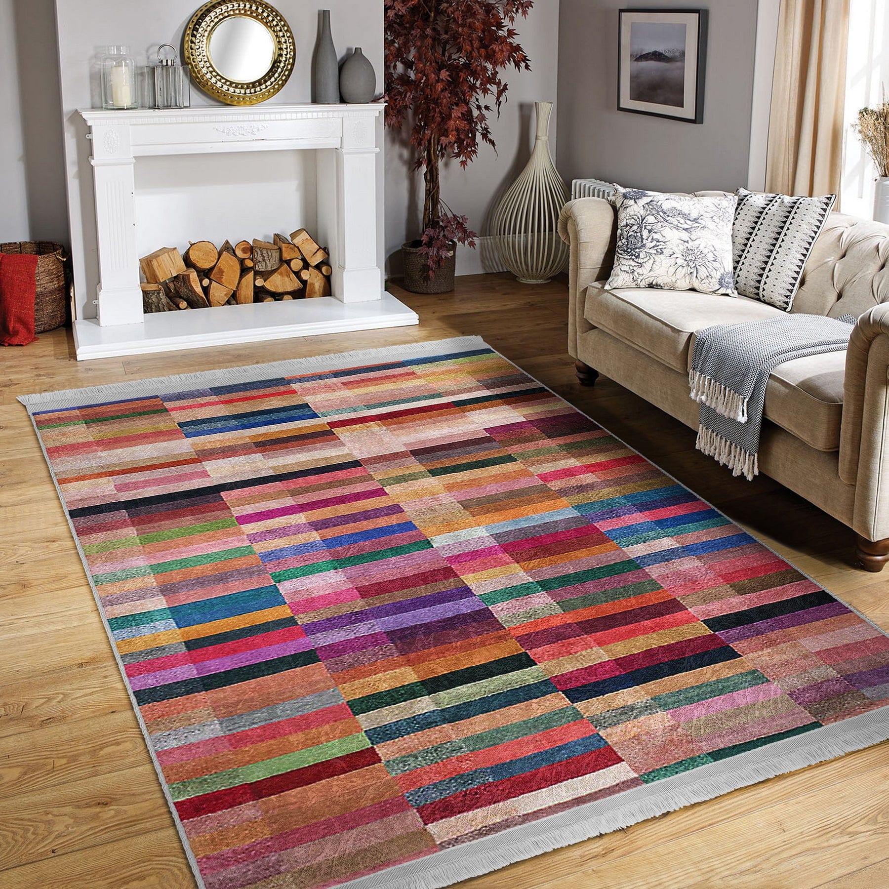 Hillkar Global Tappeto Halidik Deluxe-11219 Multicolore