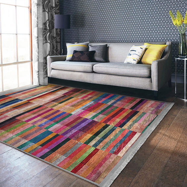 Hillkar Global Tappeto Halidik Deluxe-11219 Multicolore