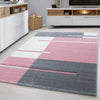 Ayyildiz Teppiche Tappeto Hawaii 1310 Checkered Rosa