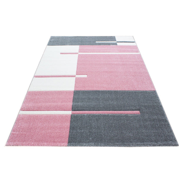Ayyildiz Teppiche Tappeto Hawaii 1310 Checkered Rosa