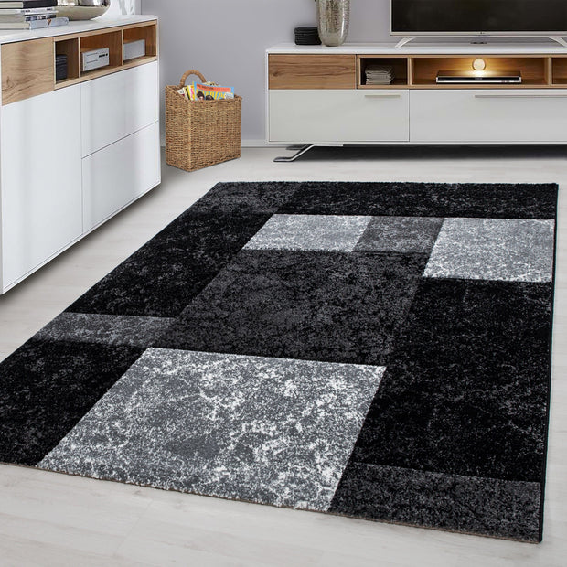 Ayyildiz Teppiche Tappeto Hawaii 1330 Checkered Nero