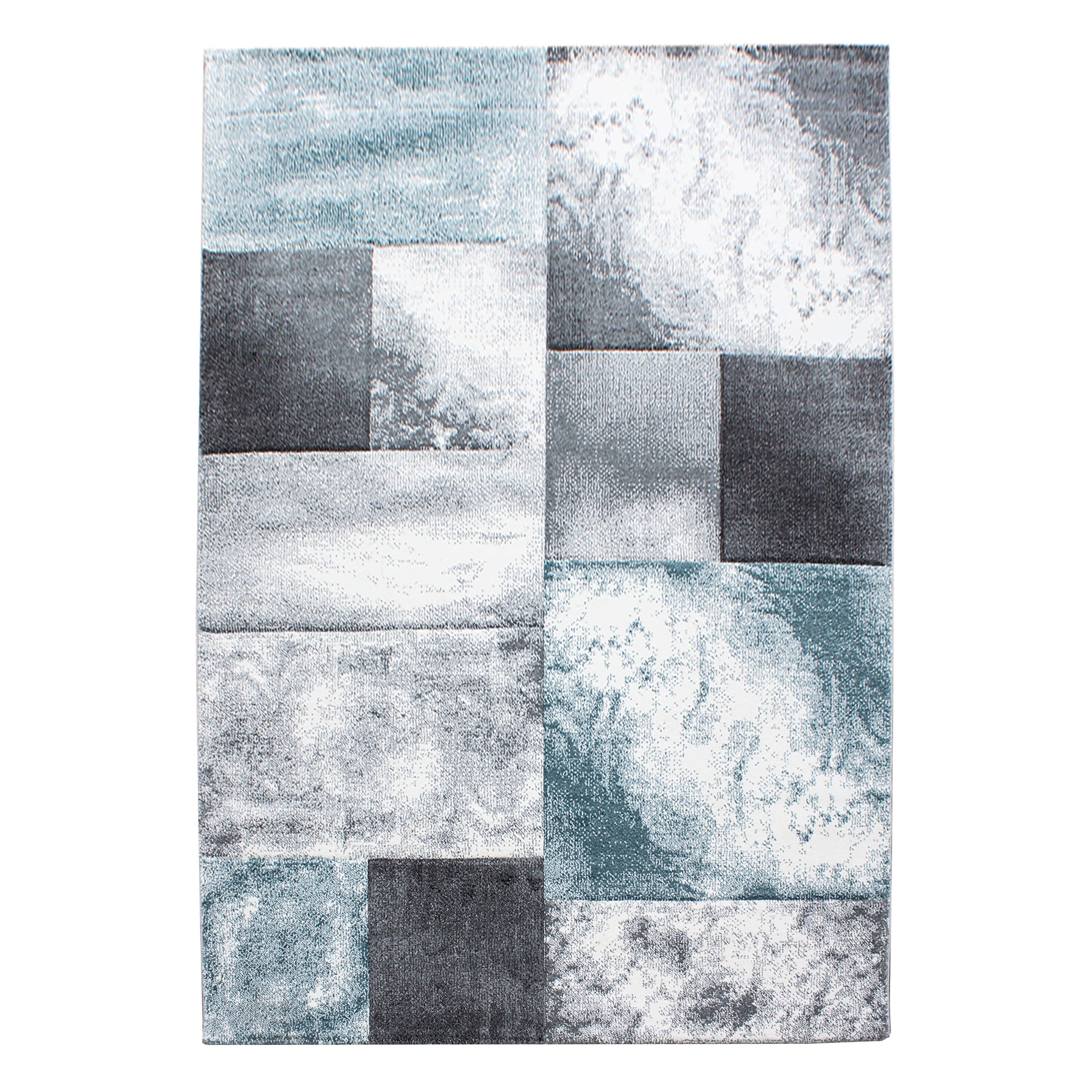 Ayyildiz Teppiche Tappeto Hawaii 1710 Checkered Blu