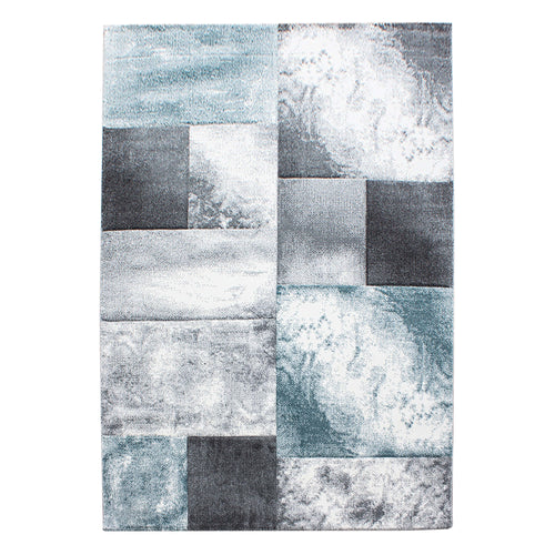 Ayyildiz Teppiche Tappeto Hawaii 1710 Checkered Blu