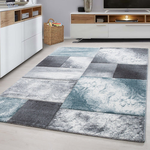 Ayyildiz Teppiche Tappeto Hawaii 1710 Checkered Blu