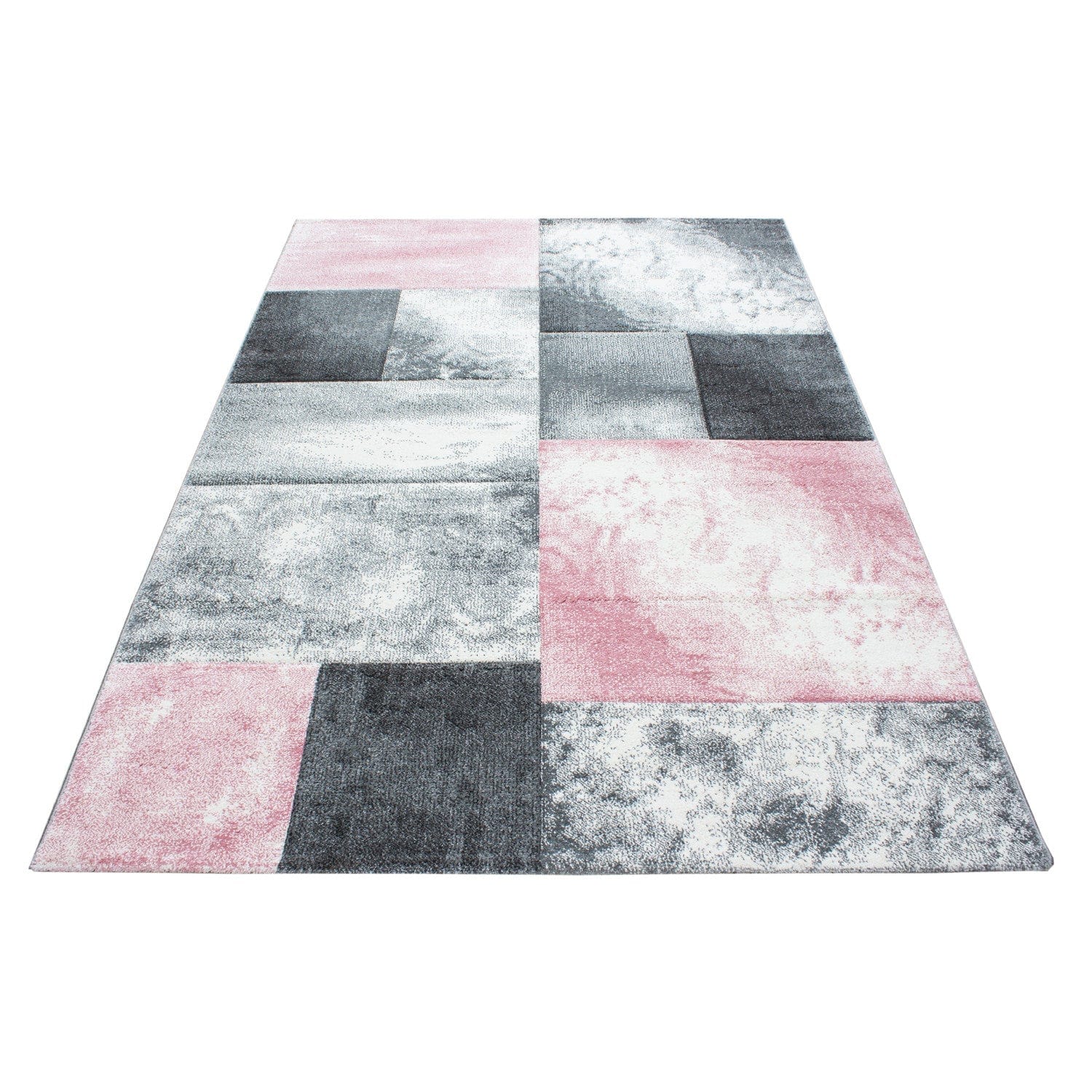 Ayyildiz Teppiche Tappeto Hawaii 1710 Checkered Rosa