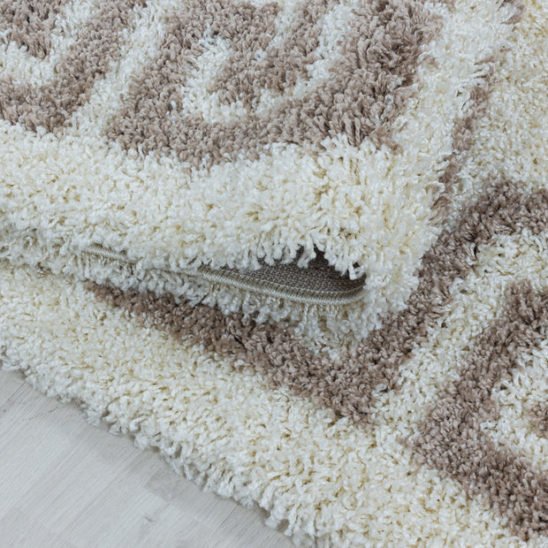 Tappeto Hera 3301 Round Meander Beige (2)