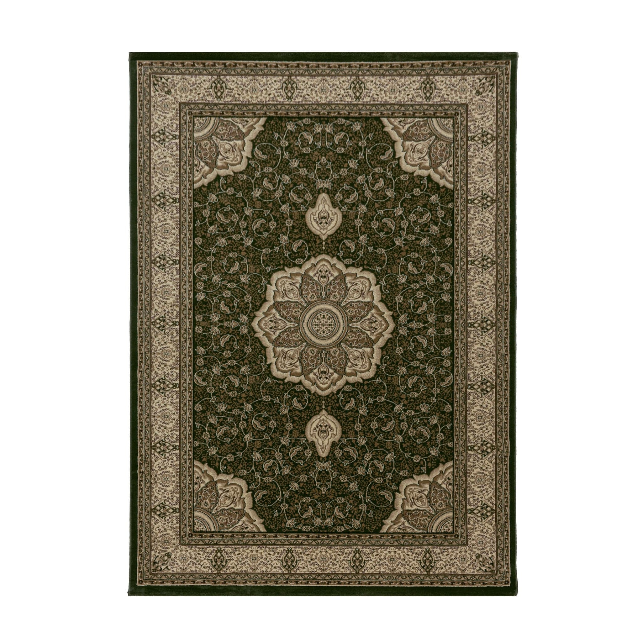 Tappeto Kashmir 2601 Oriental Verde & AYYTPCH-KASHMIR2601GREEN & AYYTPCH-KASHMIR2601GREEN