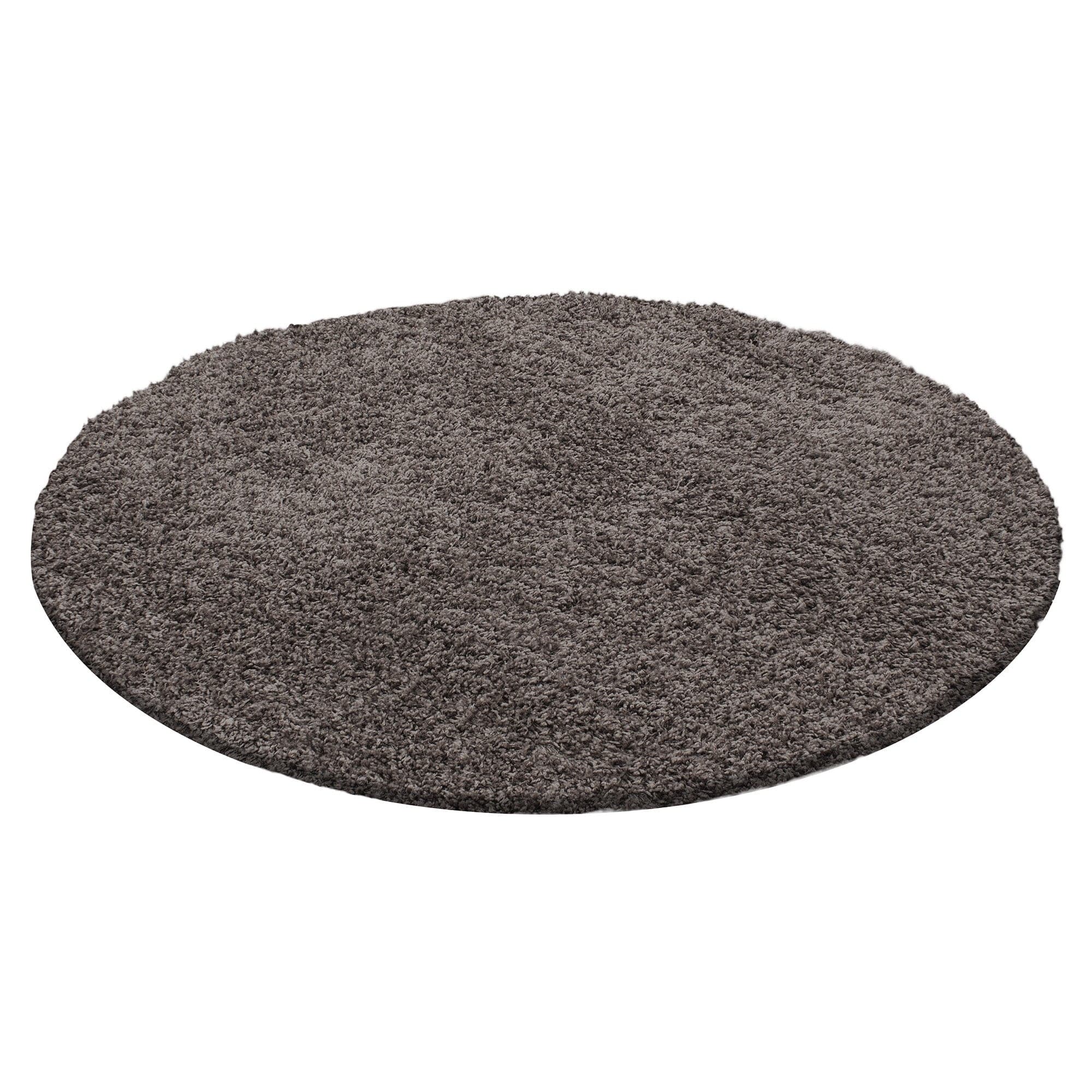 Tappeto Life 1500 Round Unicolor Cappuccino & AYYTPCH-LIFE1500TAUPE-ROUND