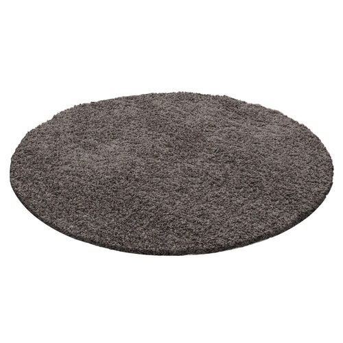 Tappeto Life 1500 Round Unicolor Cappuccino & AYYTPCH-LIFE1500TAUPE-ROUND