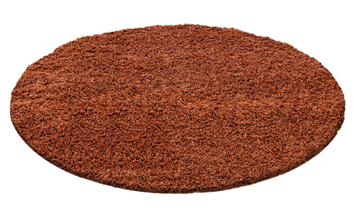 Tappeto Life 1500 Round Unicolor Mattone & AYYTPCH-LIFE1500TERRA-ROUND