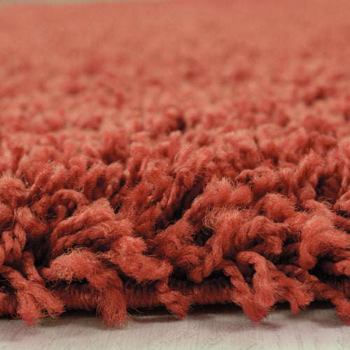 Tappeto Life 1500 Round Unicolor Mattone (1)