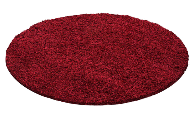 Tappeto Life 1500 Round Unicolor Rosso & AYYTPCH-LIFE1500RED-ROUND & AYYTPCH-LIFE1500RED-ROUND
