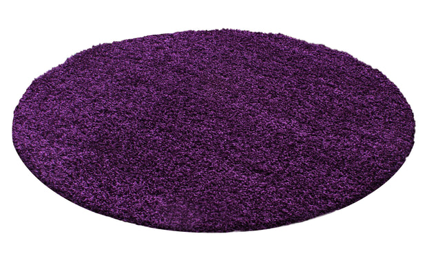 Tappeto Life 1500 Round Unicolor Violetto & AYYTPCH-LIFE1500LILA-ROUND & AYYTPCH-LIFE1500LILA-ROUND