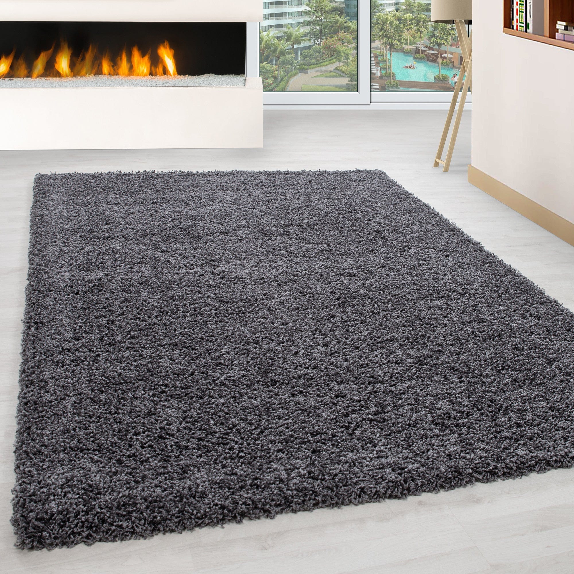 Tappeto Life 1500 Unicolor Grigio (1)