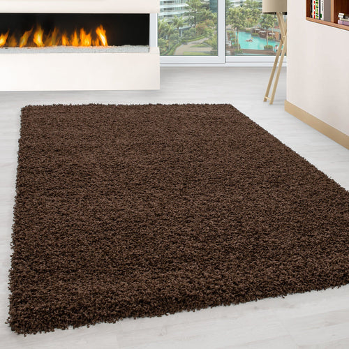 Tappeto Life 1500 Unicolor Marrone (1)