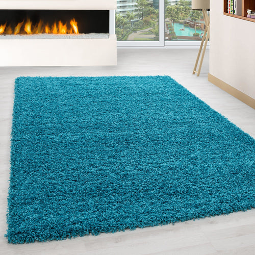 Tappeto Life 1500 Unicolor Turchese (1)