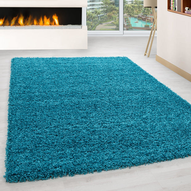 Tappeto Life 1500 Unicolor Turchese (1)