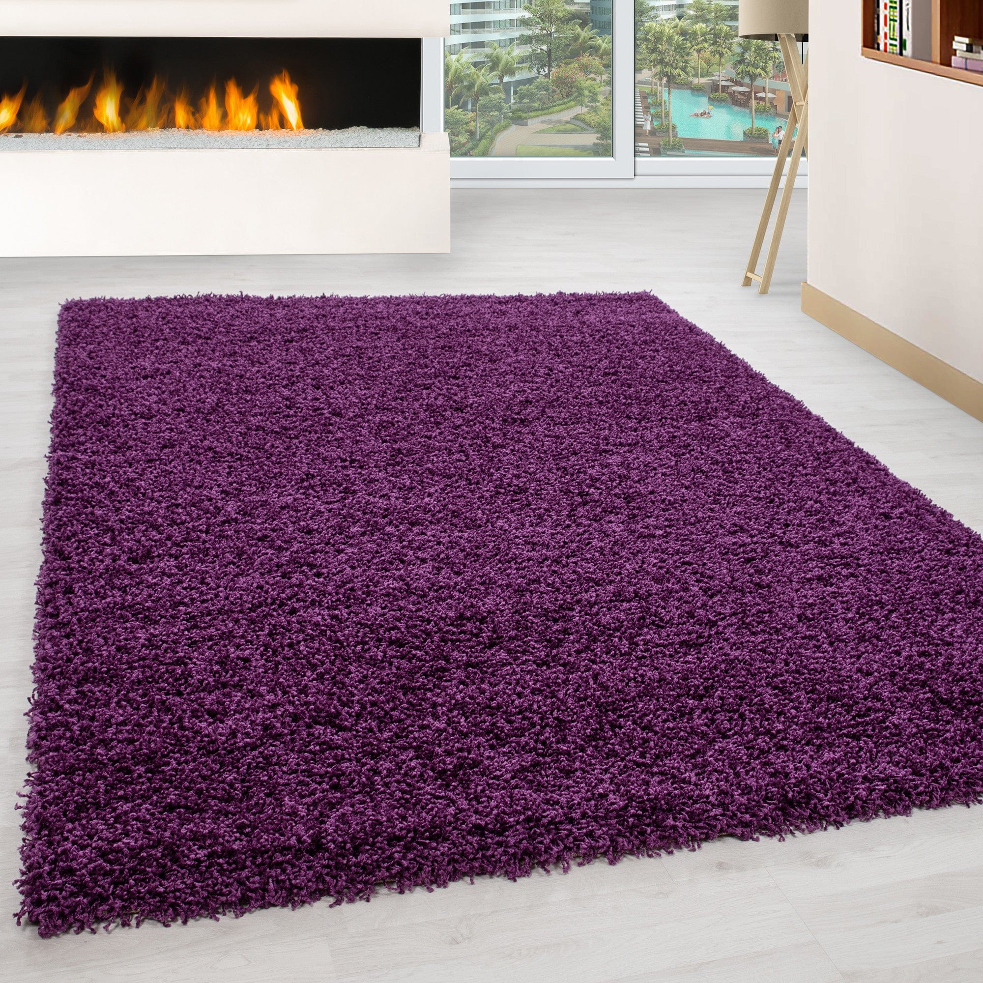 Tappeto Life 1500 Unicolor Violetto (1)