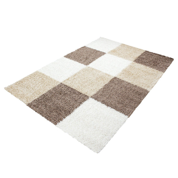 Tappeto Life 1501 Checkered Cappuccino (2)