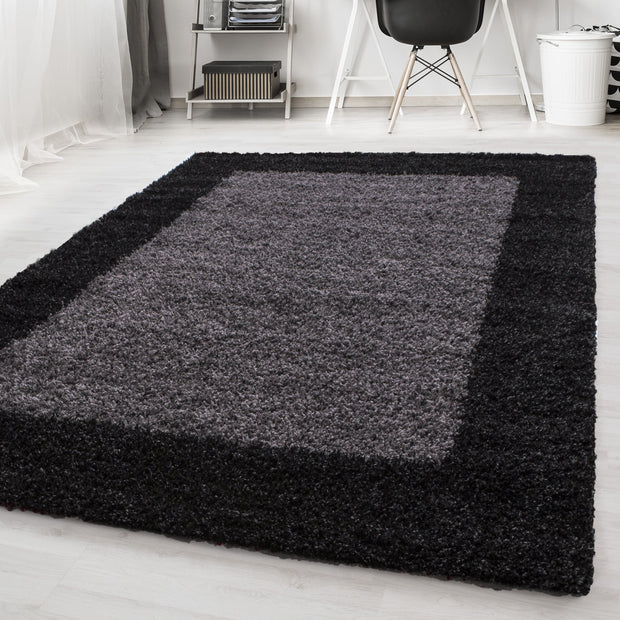 Tappeto Life 1503 Border Antracite (1)