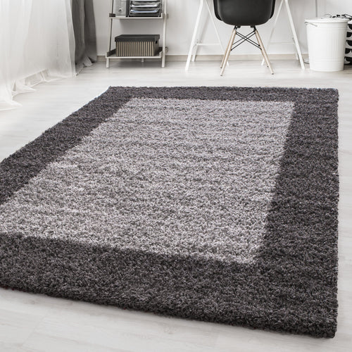 Tappeto Life 1503 Border Grigio (1)