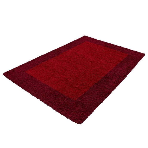 Tappeto Life 1503 Border Rosso (2)