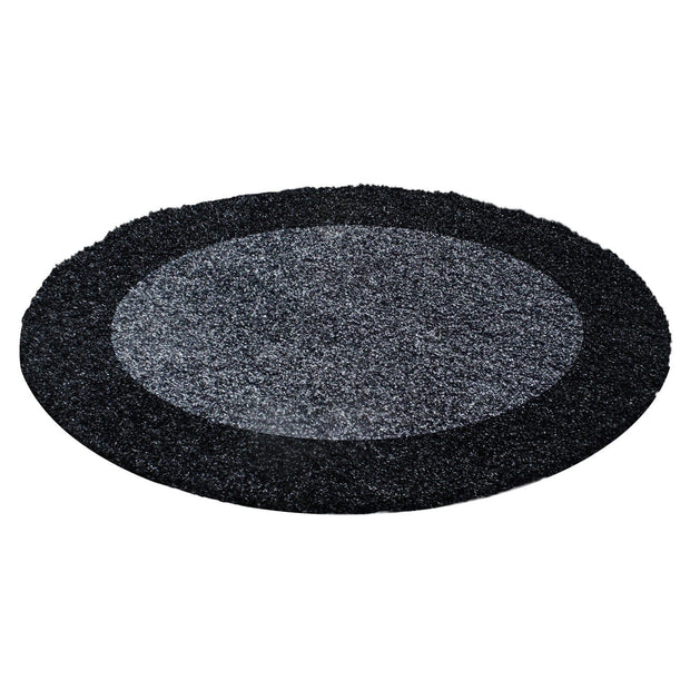 Tappeto Life 1503 Round Border Antracite & AYYTPCH-LIFE1503ANTHRAZIT-ROUND