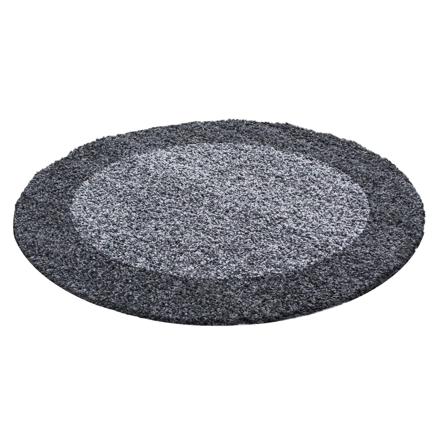Tappeto Life 1503 Round Border Grigio & AYYTPCH-LIFE1503GREY-ROUND & AYYTPCH-LIFE1503GREY-ROUND