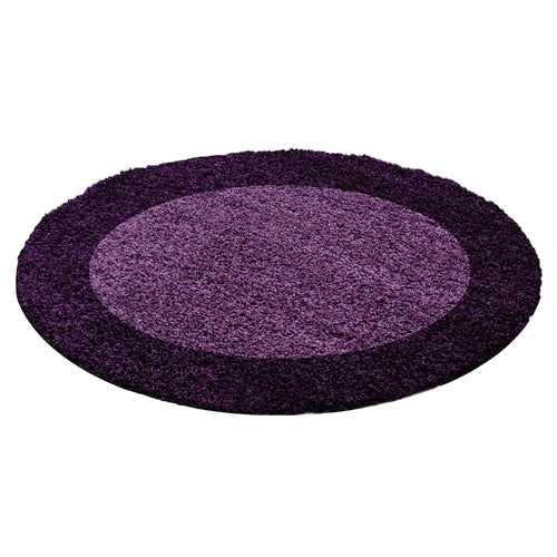 Tappeto Life 1503 Round Border Violetto & AYYTPCH-LIFE1503LILA-ROUND & AYYTPCH-LIFE1503LILA-ROUND
