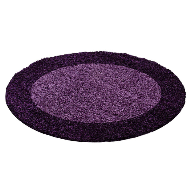 Tappeto Life 1503 Round Border Violetto & AYYTPCH-LIFE1503LILA-ROUND & AYYTPCH-LIFE1503LILA-ROUND
