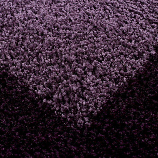 Tappeto Life 1503 Round Border Violetto (2)