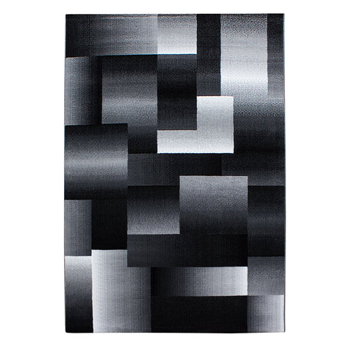 Ayyildiz Teppiche Tappeto Miami 6560 Abstract Checkered Nero
