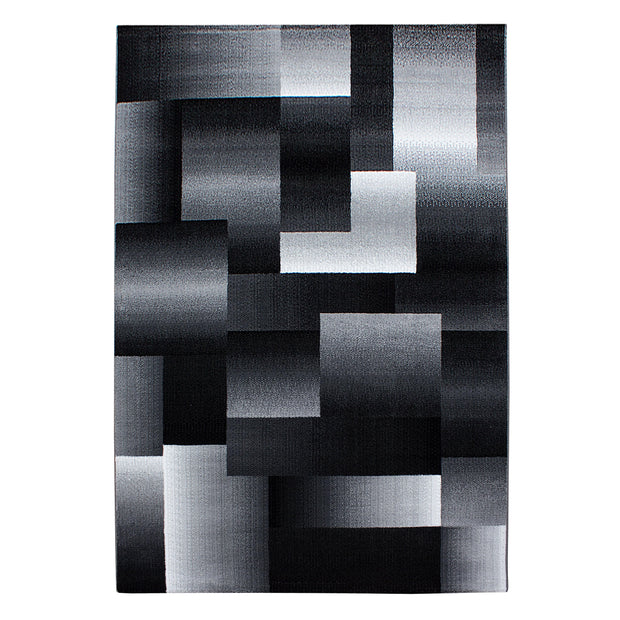 Ayyildiz Teppiche Tappeto Miami 6560 Abstract Checkered Nero