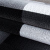 Ayyildiz Teppiche Tappeto Miami 6560 Abstract Checkered Nero