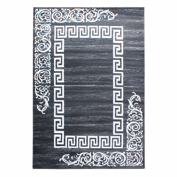 Ayyildiz Teppiche Tappeto Miami 6620 Meander Grigio