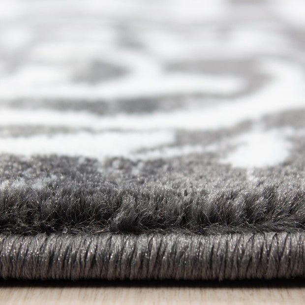 Ayyildiz Teppiche Tappeto Miami 6620 Meander Grigio