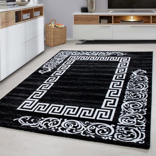 Ayyildiz Teppiche Tappeto Miami 6620 Meander Nero