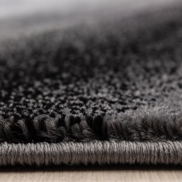 Ayyildiz Teppiche Tappeto Miami 6630 Abstract Waves Nero