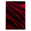 Ayyildiz Teppiche Tappeto Miami 6630 Abstract Waves Rosso