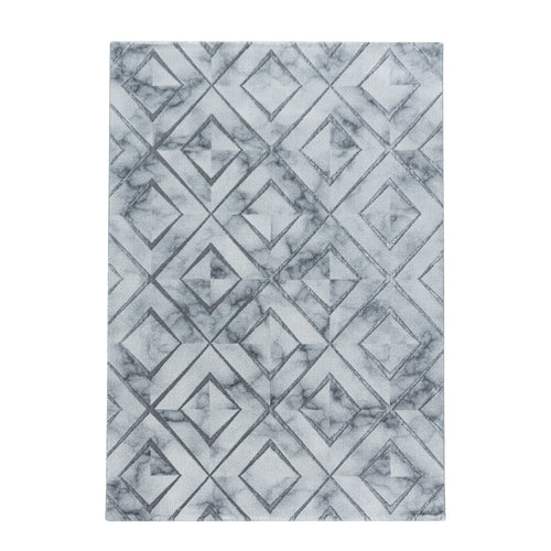 Tappeto Naxos 3811 Marmor Design Argento & AYYTPCH-NAXOS3811SILVER & AYYTPCH-NAXOS3811SILVER