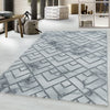 Tappeto Naxos 3813 Marmor Design Argento (1)