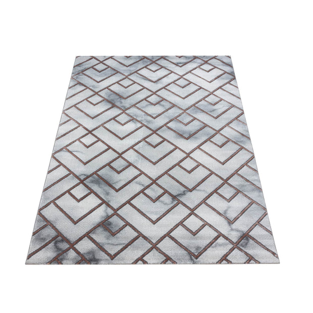 Tappeto Naxos 3813 Marmor Design Bronzo (2)
