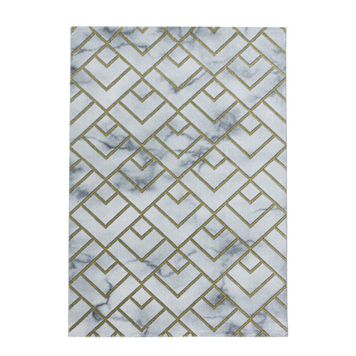 Tappeto Naxos 3813 Marmor Design Oro & AYYTPCH-NAXOS3813GOLD & AYYTPCH-NAXOS3813GOLD