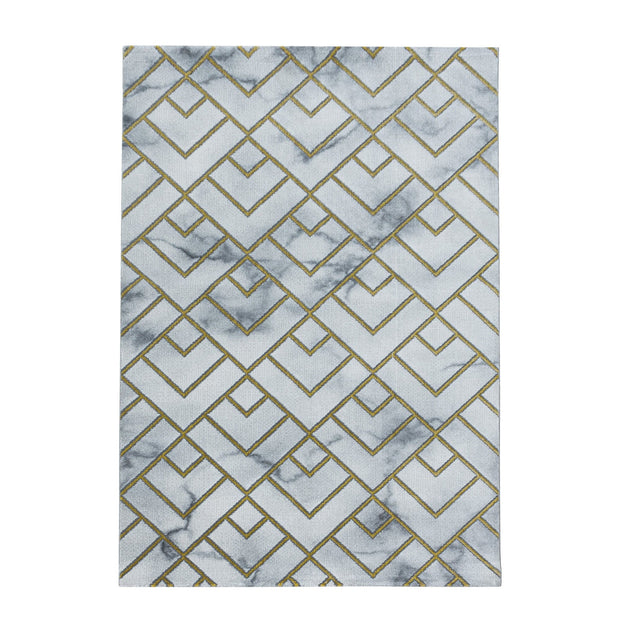 Tappeto Naxos 3813 Marmor Design Oro & AYYTPCH-NAXOS3813GOLD & AYYTPCH-NAXOS3813GOLD