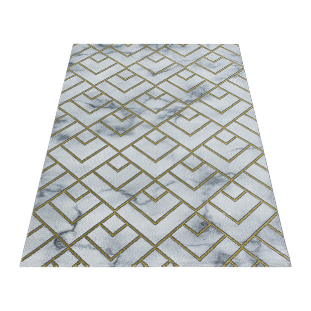 Tappeto Naxos 3813 Marmor Design Oro (2)
