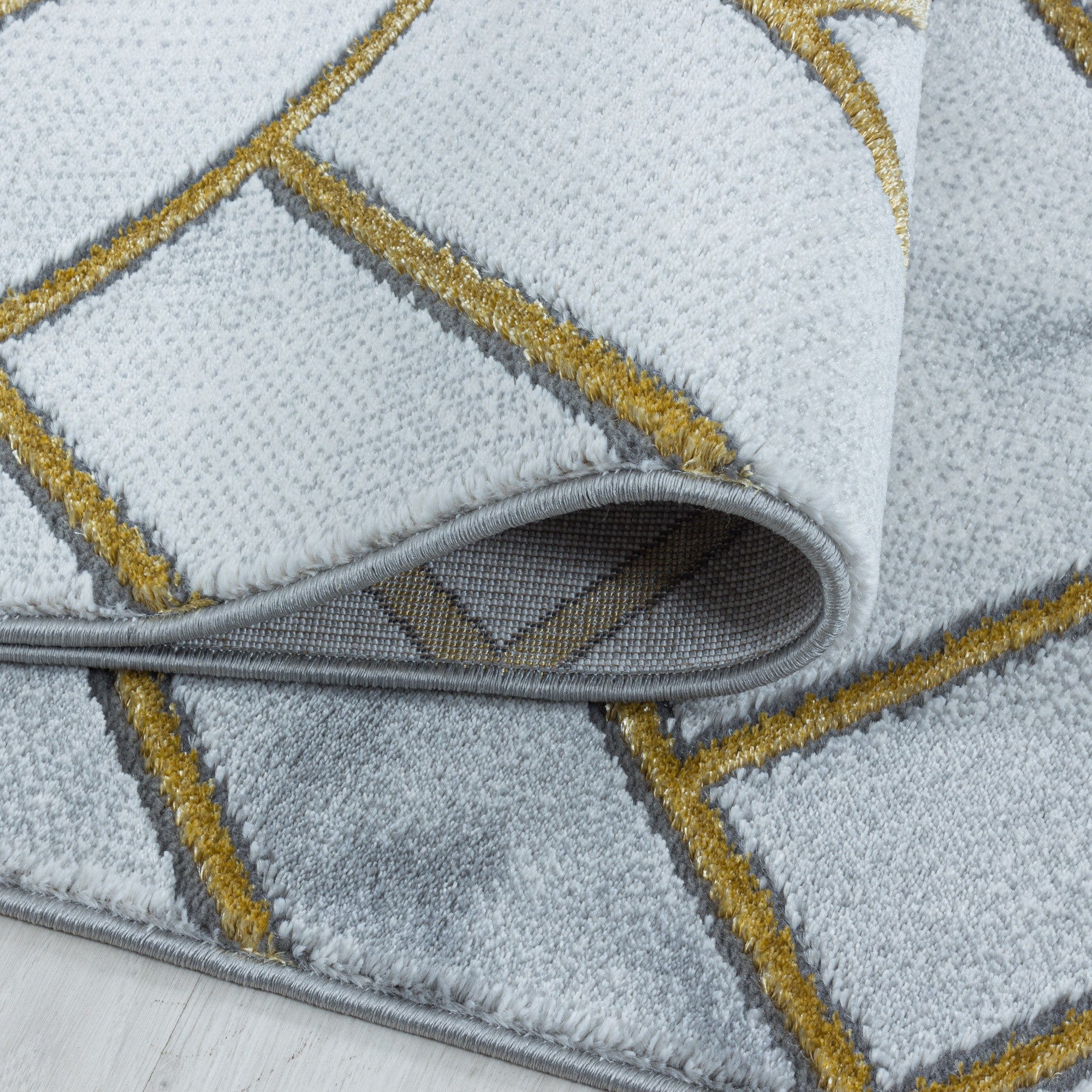 Tappeto Naxos 3813 Marmor Design Oro (4)