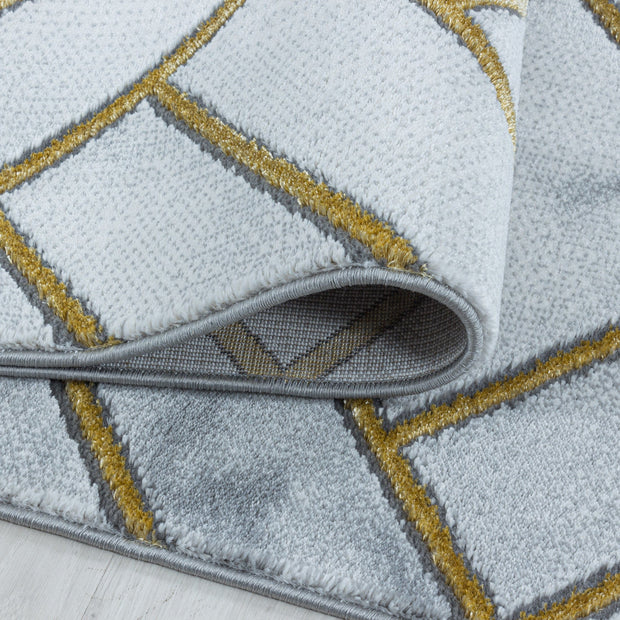Tappeto Naxos 3813 Marmor Design Oro (4)