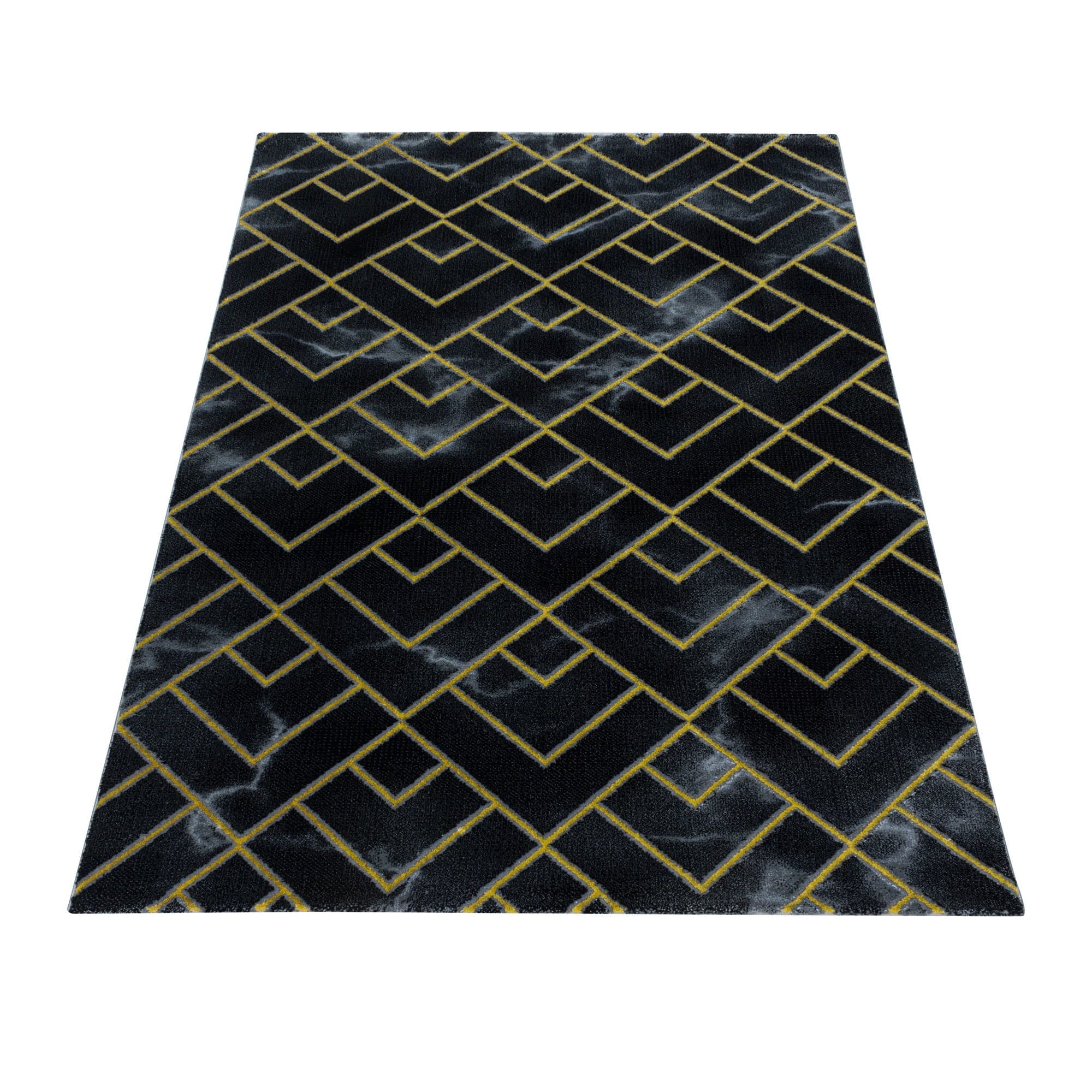 Tappeto Naxos 3814 Marmor Design Oro (2)