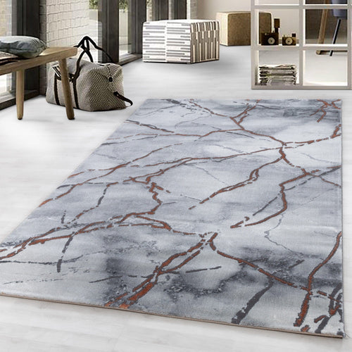 Tappeto Naxos 3815 Marmor Design Bronzo (1)